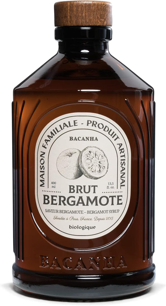 Sirop Bacanha Bergamote Brut - Biologique - 400ml Vays Artisan Torréfacteur