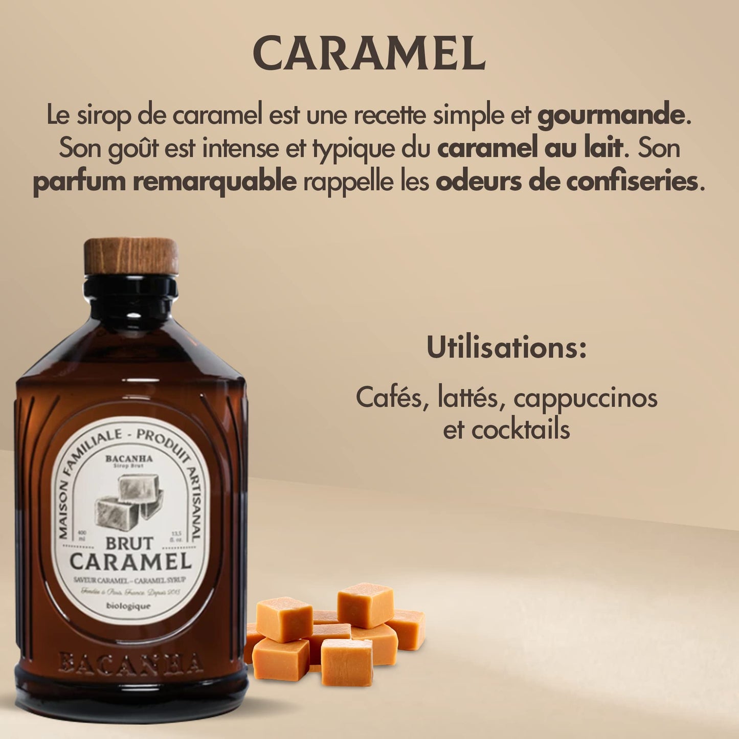 Sirop Bacanha Caramel