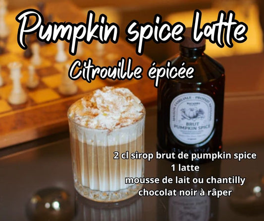 Recette Pumpkin spice latte