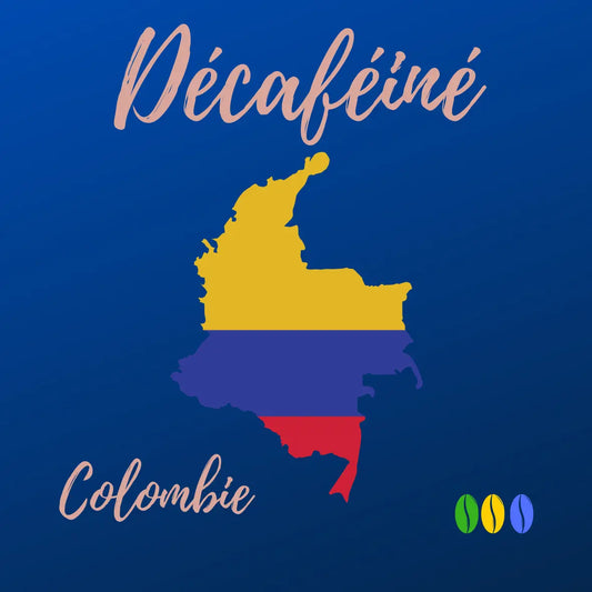 Café Colombie décaféiné à l’eau 