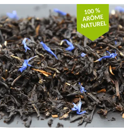 Thé noir Earl grey blue Vays Artisan Torréfacteur