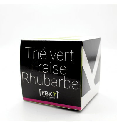 Box Thé vert Fraise Rhubarbe Vays Artisan Torréfacteur