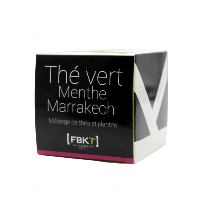 Box Thé vert Menthe Marrakech Vays Artisan Torréfacteur