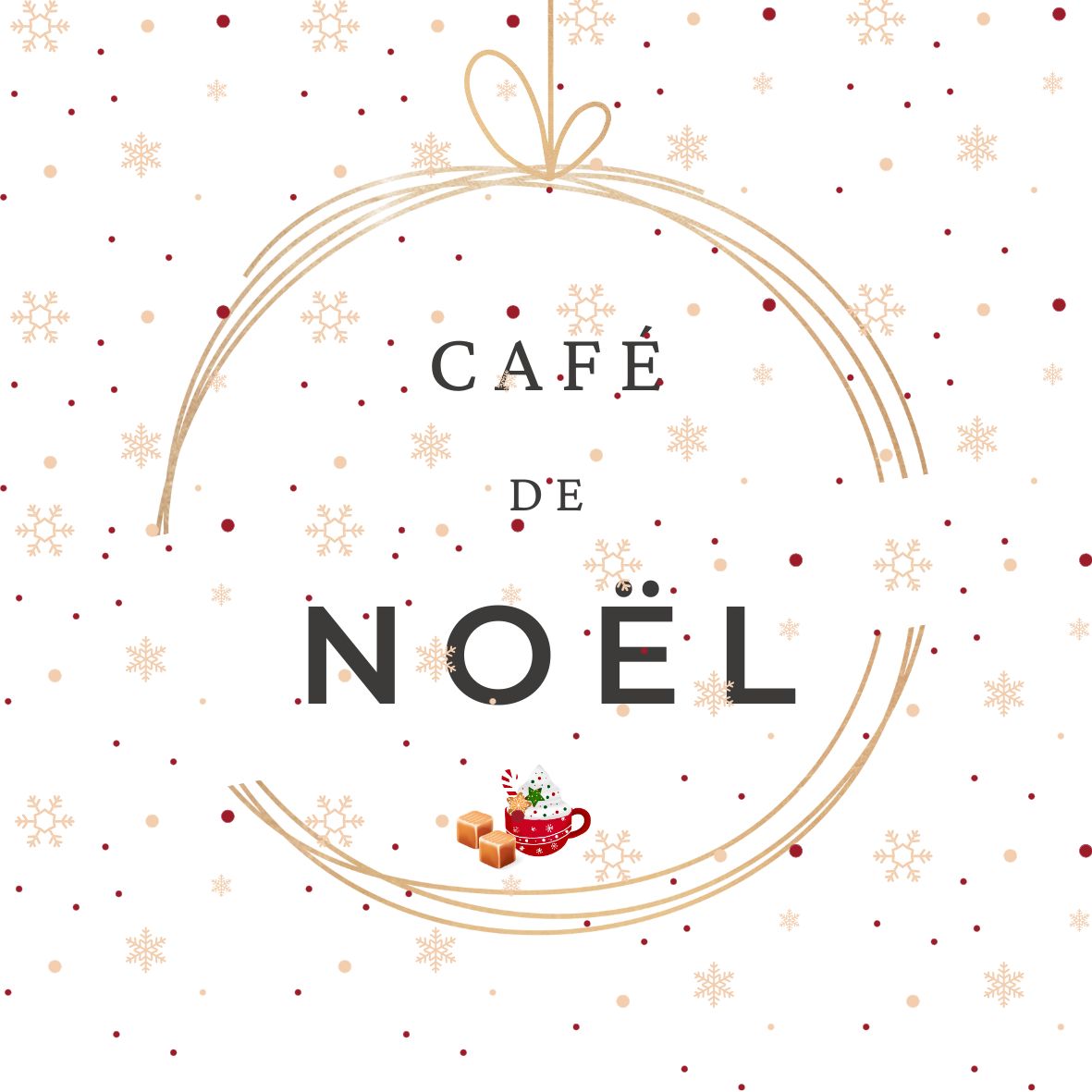 café de noël saveur caramel
