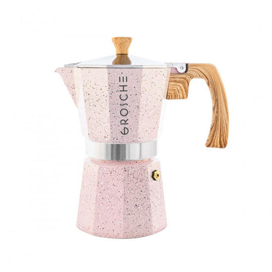 Cafetière italienne Grosche Rose poudrée Vays Artisan Torréfacteur