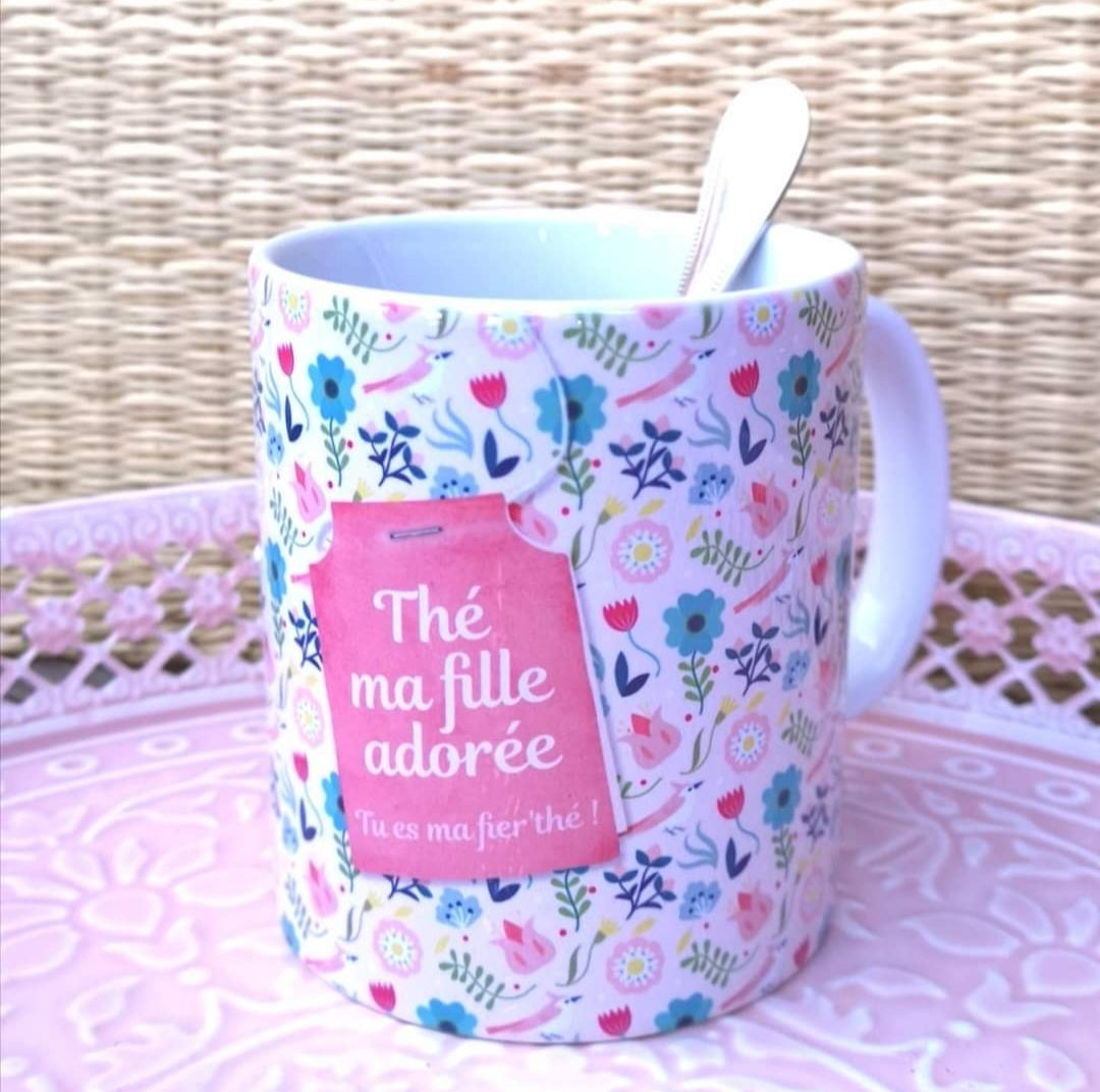 Mug "Thé ma fille adorée" Vays Artisan Torréfacteur