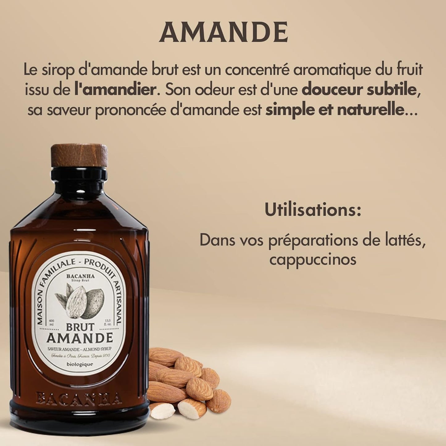 Arôme d'amande amère 250ml