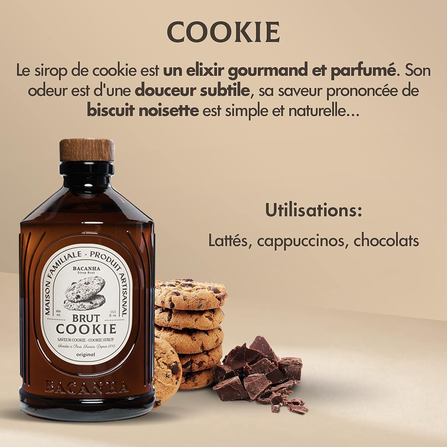 Sirop Bacanha Cookie