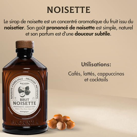 Sirop bacanha Noisette