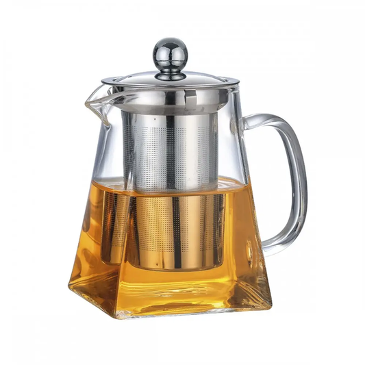 Théière en verre carrée avec filtre inox - 650ML Vays Artisan Torréfacteur